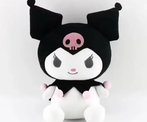 Peluche Original De Kuromi De Sanrio
