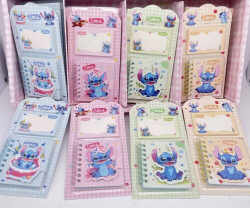 Carnet et post-it stitch