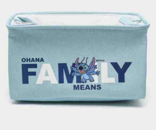 Panier rangement pliable stitch