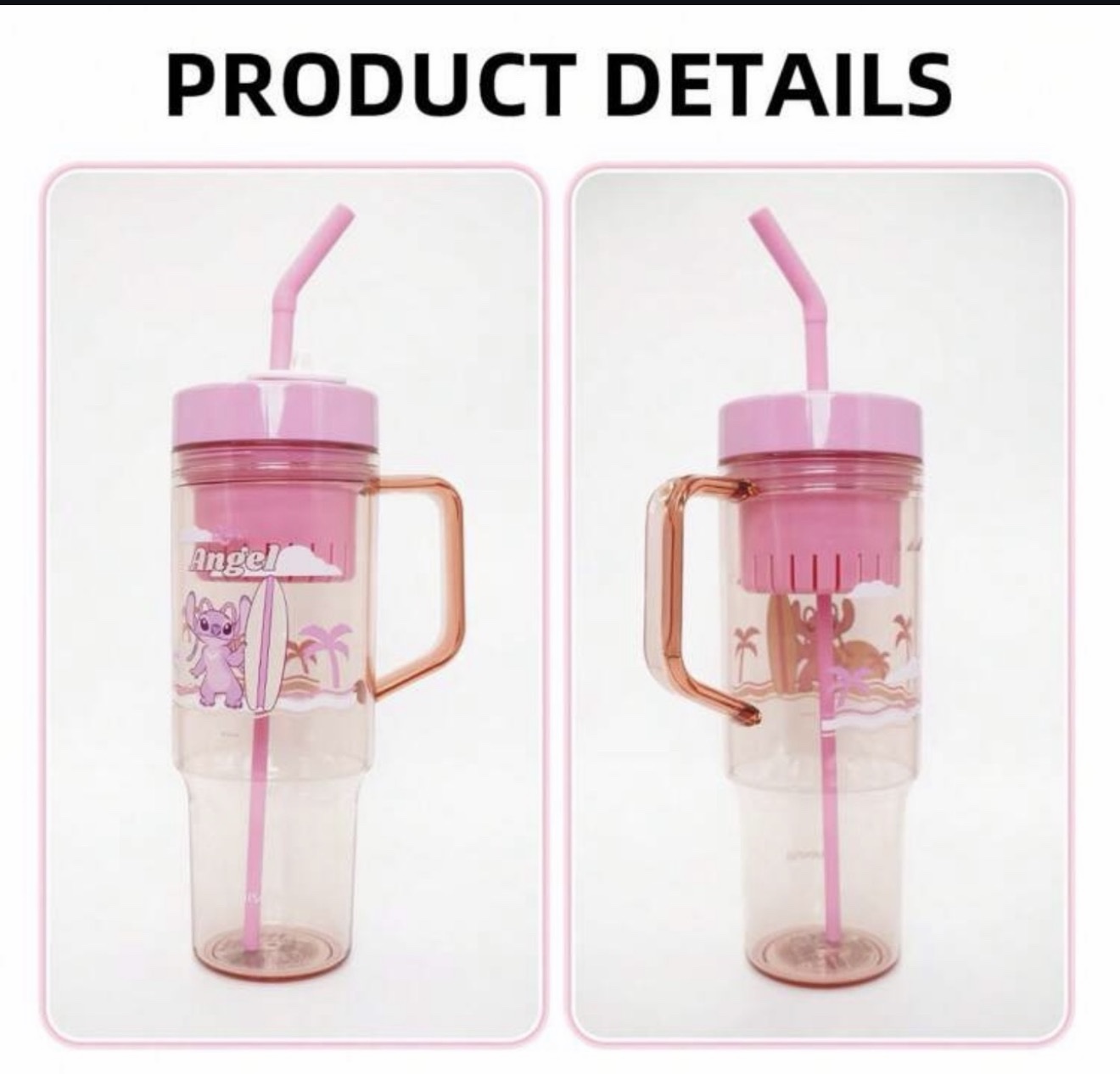 MINISO – Gourde ANGEL (1250ml) – Image 3