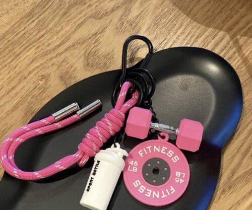 Porte-clefs Fitness 💗