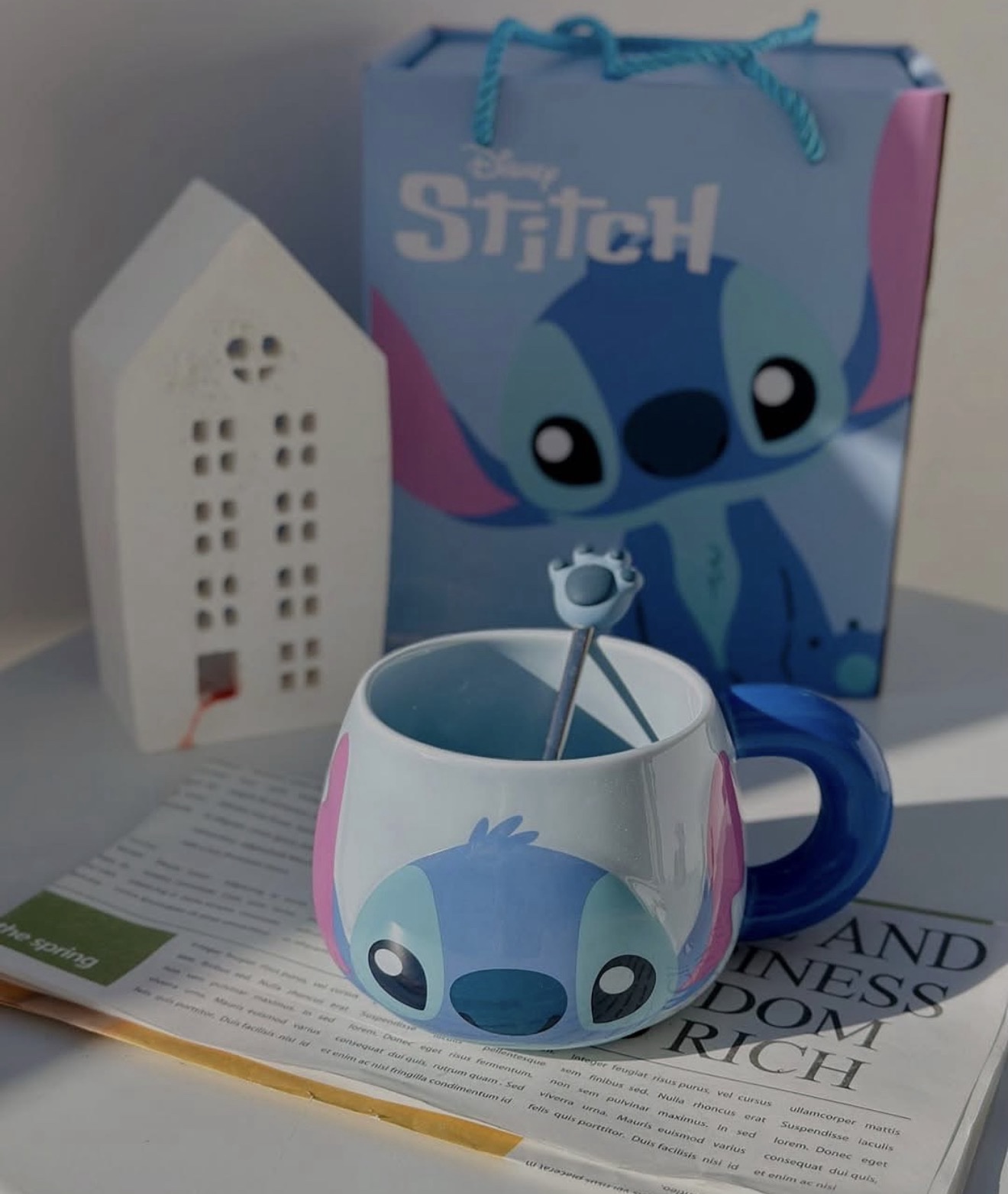 Mug Stitch + Cuillère + Boîte Cadeau – Image 2
