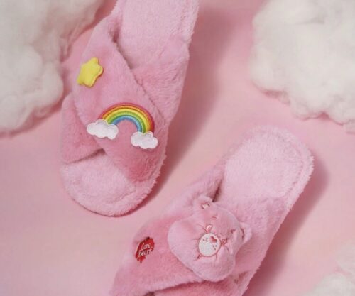 Pantoufles Care Bears