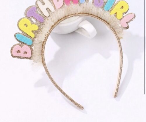 Serre-tête Birthday Girl