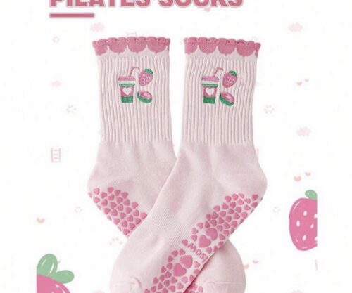 Chaussettes pilates girly
