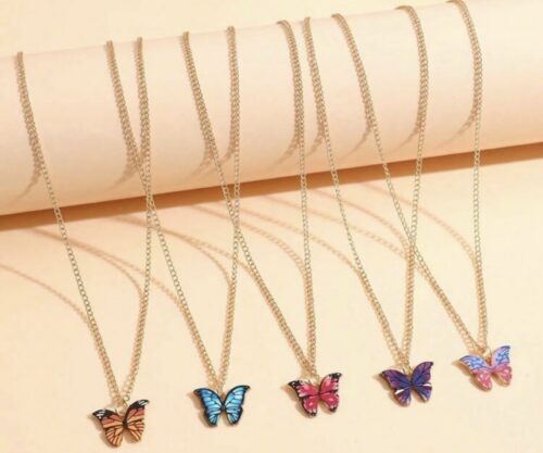 Collier papillon