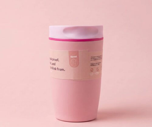 Tumbler isotherme rose