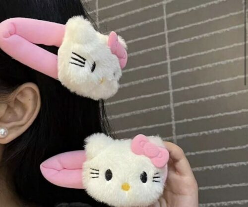 Clips cheveux XXL Hello Kitty (unité )