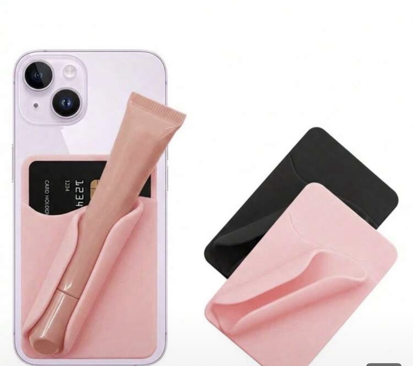 Lipstick card holder