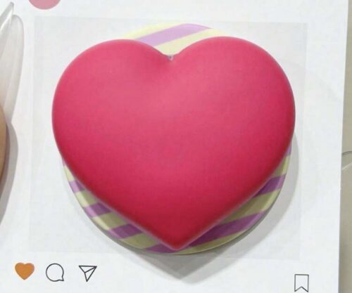 Popsocket cœur compatible MagSafe