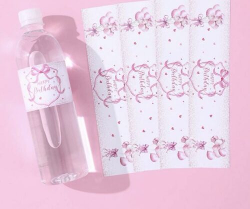 Étiquettes Happy Birthday