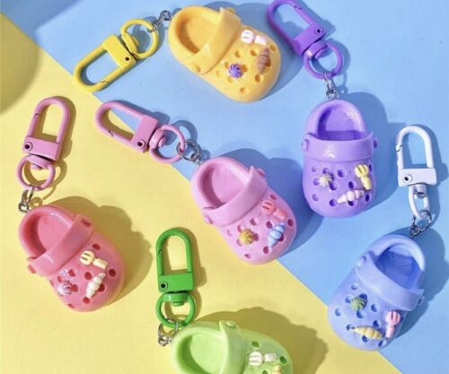 Mini Crocs porte-clés