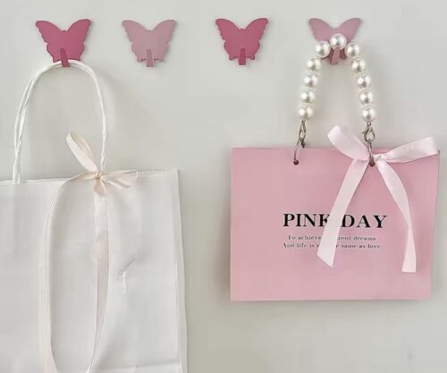 Crochets muraux papillon