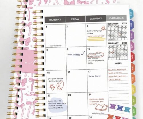 Monthly Planner girly