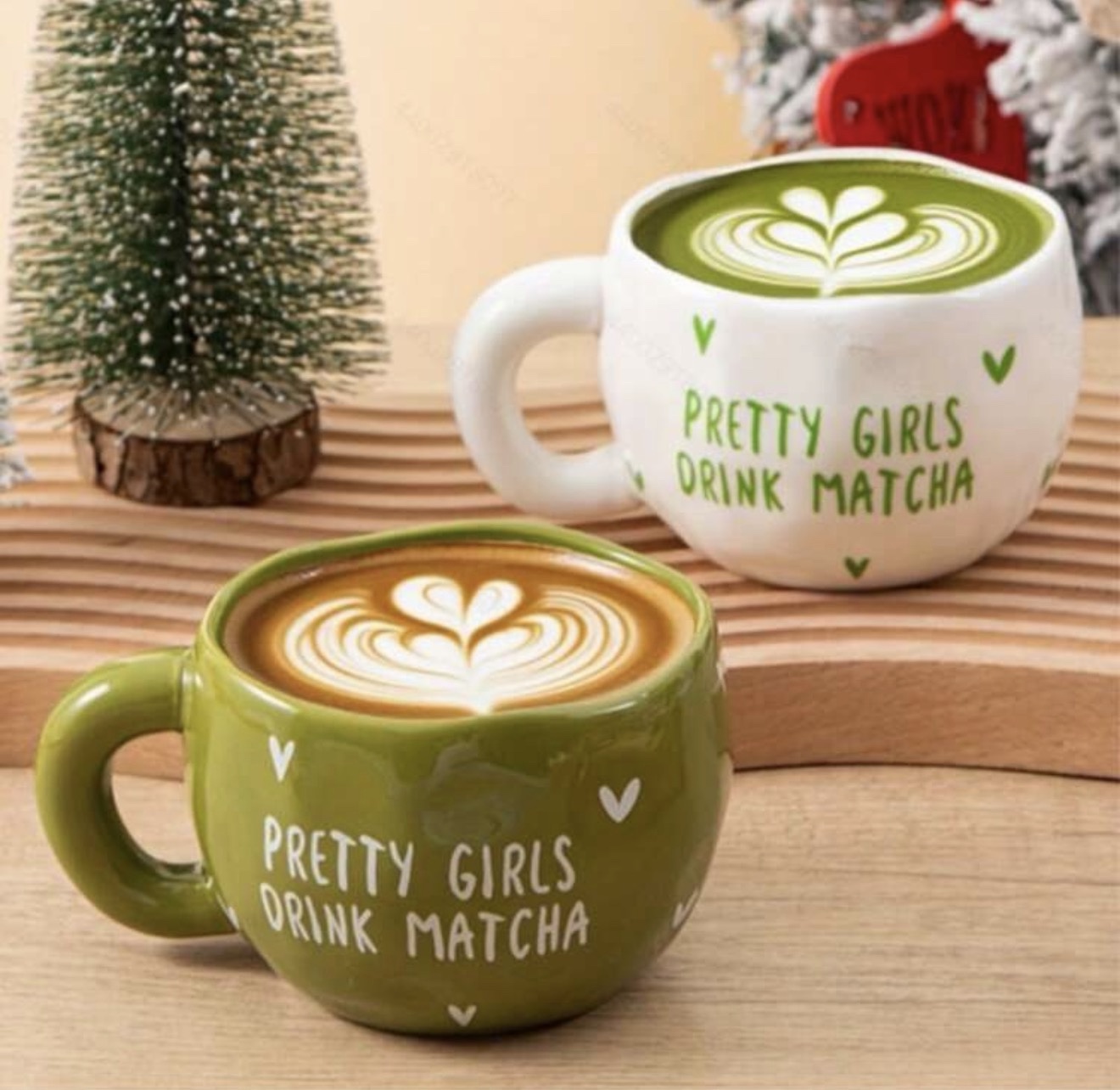 Mug Matcha “Pretty girls drink matcha”