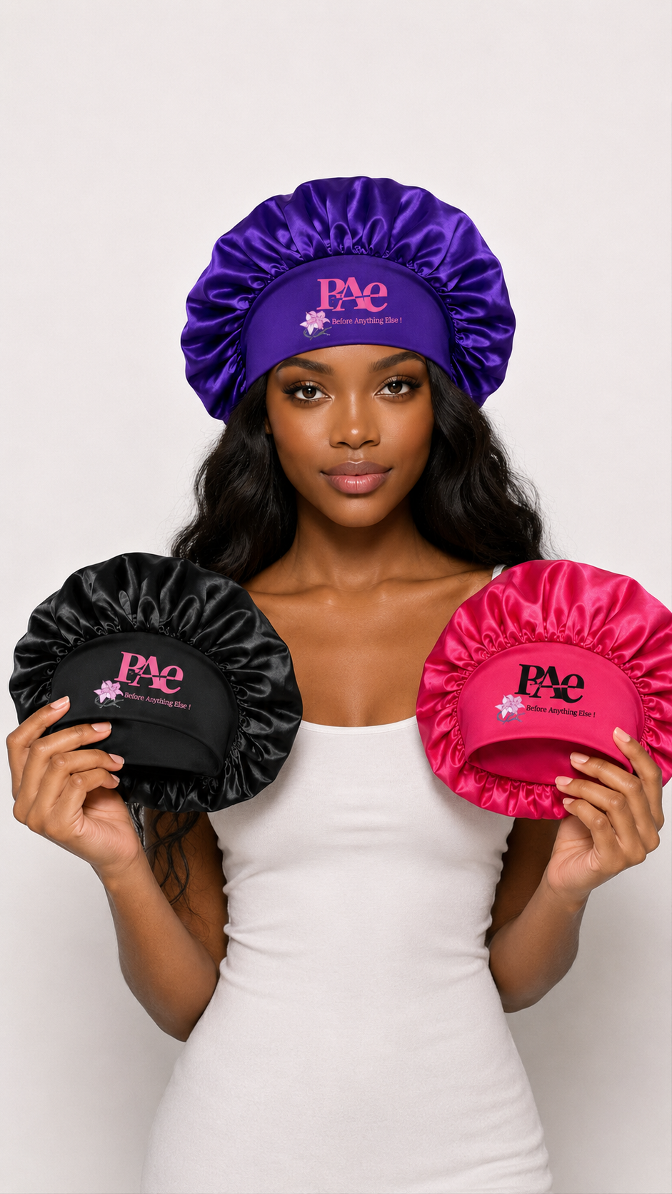Bonnets en satin BAe – Image 2
