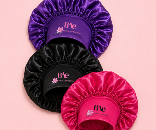 Bonnets en satin BAe