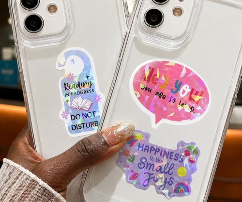 Stickers glossy