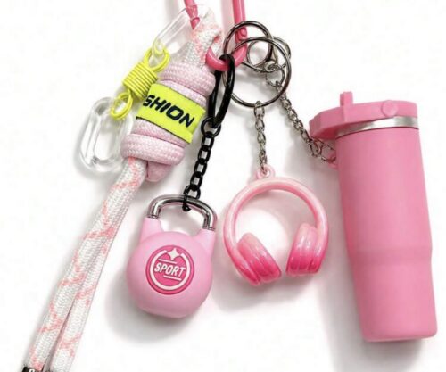 Porte-clés set Girly