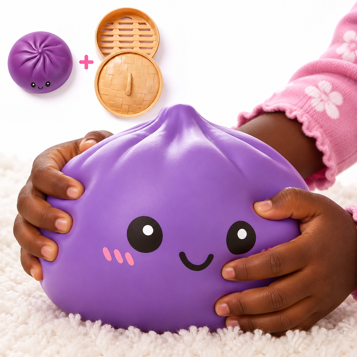 DUMPLING SQUISHY GÉANT – 15 CM