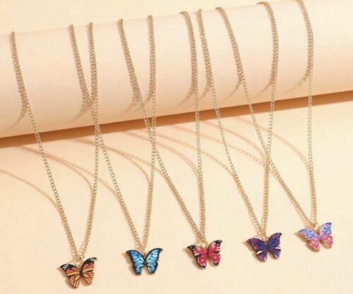 Collier papillon