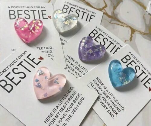 Pocket Hug Bestie + cœur