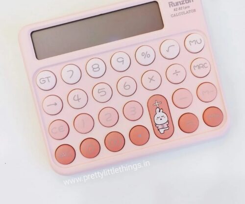 Calculatrice Kawaii Rose