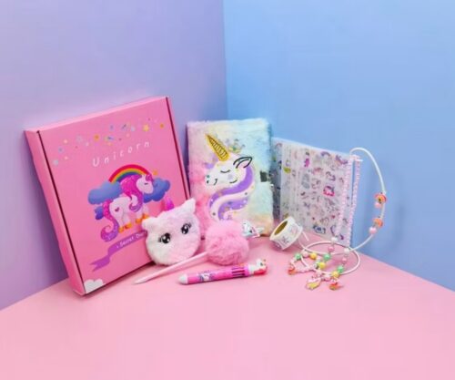 BOX JOURNAL INTIME LICORNE