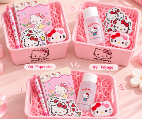 Panier cadeau hello kitty