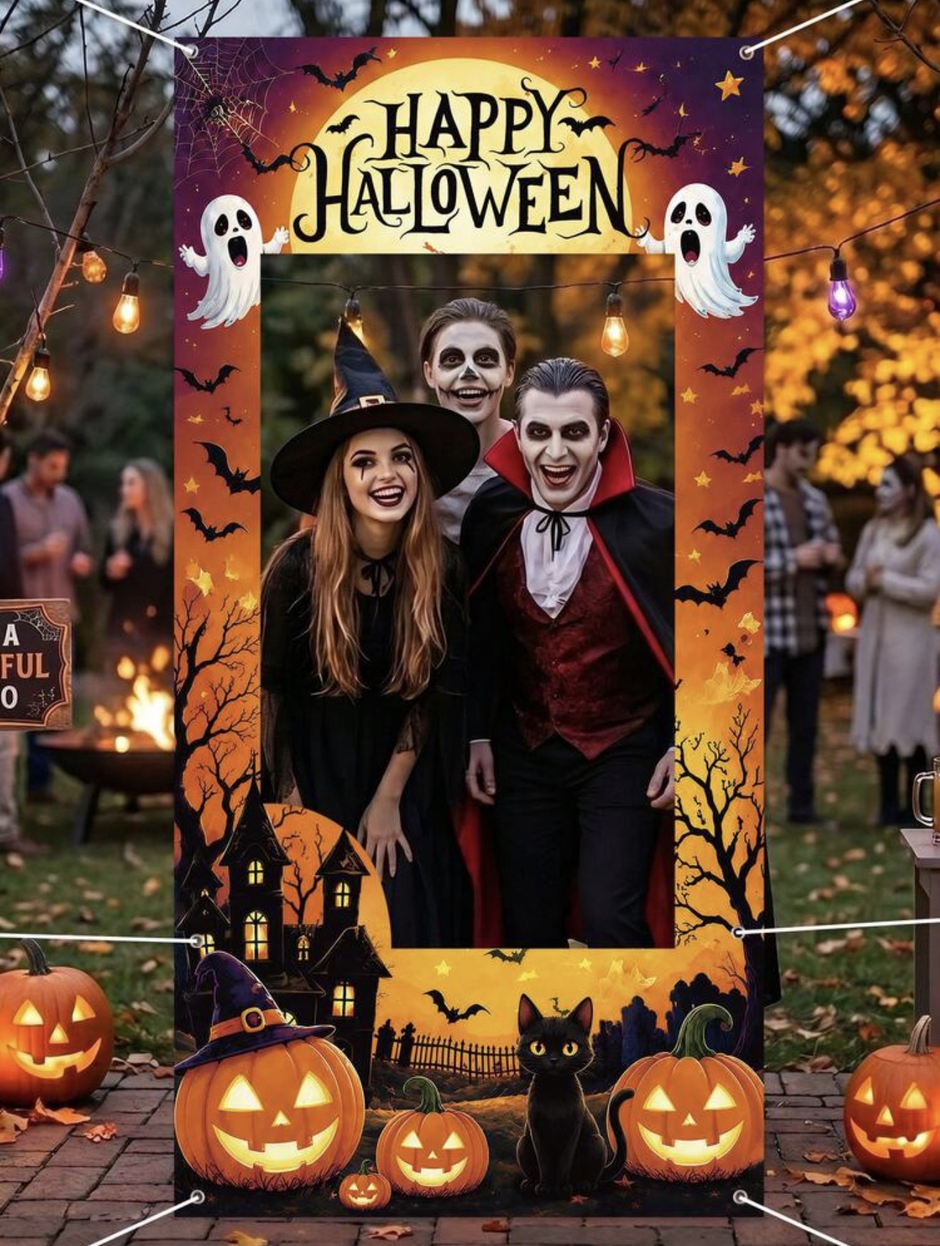 cadre photo Halloween