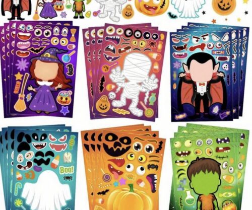 autocollants Halloween