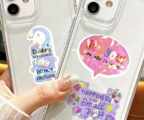 Stickers glossy