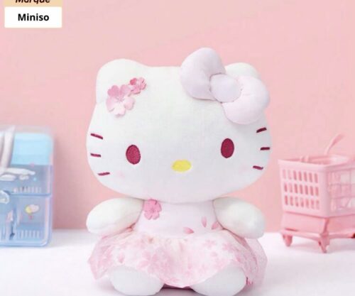 Peluche miniso hello kitty